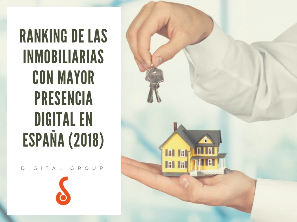 ranking inmobiliarias presencia digital España